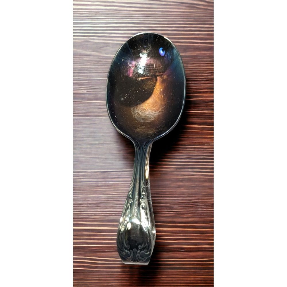 Oneida Harmony Anodized Bent Baby Spoon